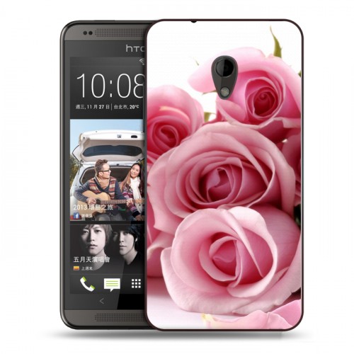 Дизайнерский пластиковый чехол для HTC Desire 700 8 марта