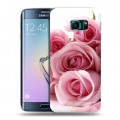 Дизайнерский пластиковый чехол для Samsung Galaxy S6 Edge 8 марта