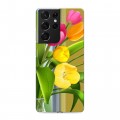 Дизайнерский пластиковый чехол для Samsung Galaxy S21 Ultra 8 марта