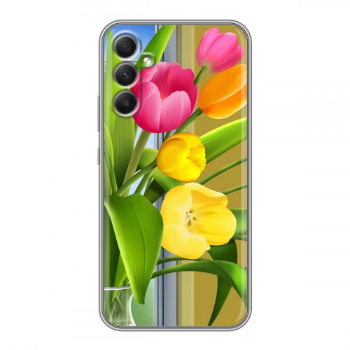 Дизайнерский пластиковый чехол для Samsung Galaxy A34 5G 8 марта