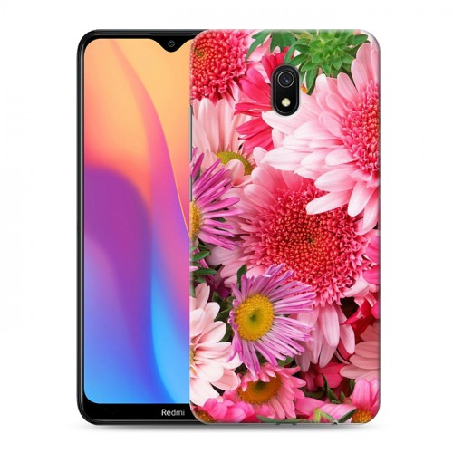 Дизайнерский силиконовый с усиленными углами чехол для Xiaomi RedMi 8A 8 марта