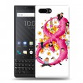 Дизайнерский пластиковый чехол для BlackBerry KEY2 8 марта