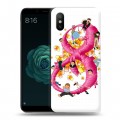 Дизайнерский силиконовый чехол для Xiaomi Mi A2 8 марта