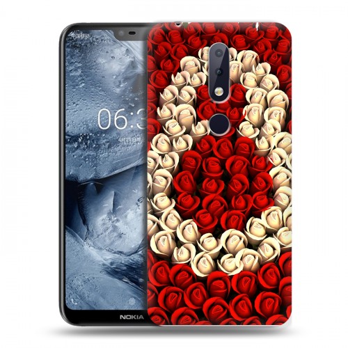 Дизайнерский силиконовый чехол для Nokia 6.1 Plus 8 марта