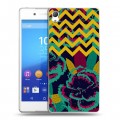 Дизайнерский пластиковый чехол для Sony Xperia Z3+ Тренд Микс