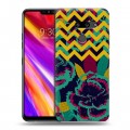 Дизайнерский пластиковый чехол для LG G8 ThinQ Тренд Микс