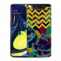 Дизайнерский пластиковый чехол для Samsung Galaxy A80 Тренд Микс