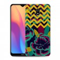 Дизайнерский силиконовый с усиленными углами чехол для Xiaomi RedMi 8A Тренд Микс