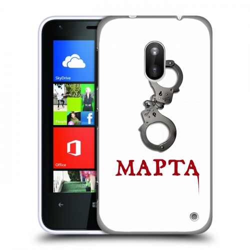 Дизайнерский пластиковый чехол для Nokia Lumia 620 8 марта