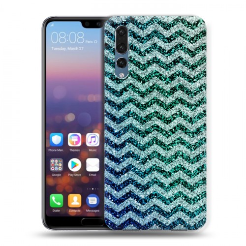 Дизайнерский силиконовый с усиленными углами чехол для Huawei P20 Pro Тренд Микс