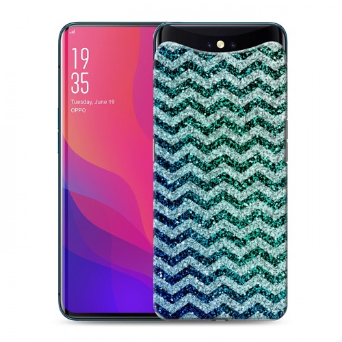 Дизайнерский силиконовый чехол для OPPO Find X Тренд Микс