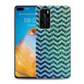 Дизайнерский силиконовый с усиленными углами чехол для Huawei P40 Тренд Микс