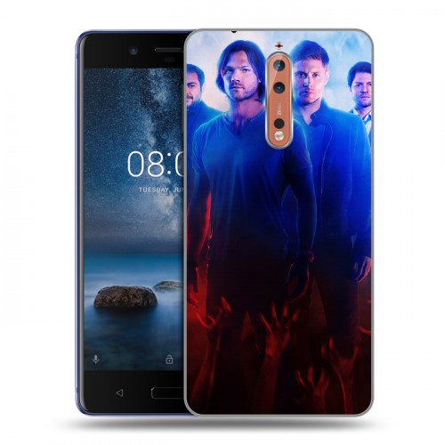 Дизайнерский пластиковый чехол для Nokia 8 Сверхъестественное