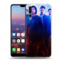 Дизайнерский силиконовый с усиленными углами чехол для Huawei P20 Pro Сверхъестественное