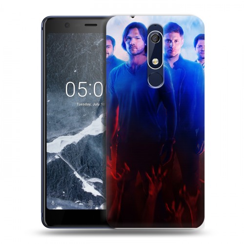 Дизайнерский пластиковый чехол для Nokia 5.1 Сверхъестественное