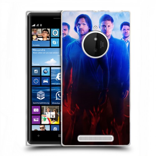 Дизайнерский пластиковый чехол для Nokia Lumia 830 Сверхъестественное