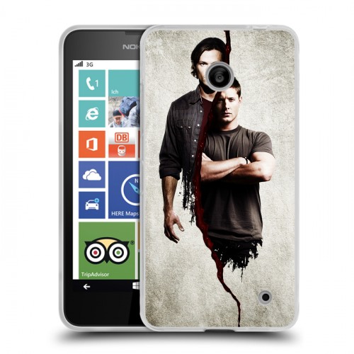 Дизайнерский пластиковый чехол для Nokia Lumia 630/635 Сверхъестественное