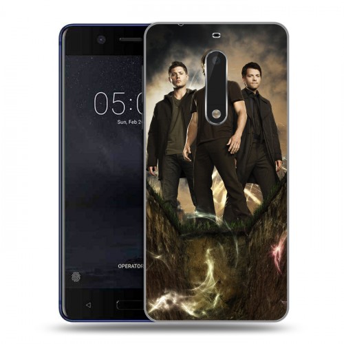 Дизайнерский пластиковый чехол для Nokia 5 Сверхъестественное