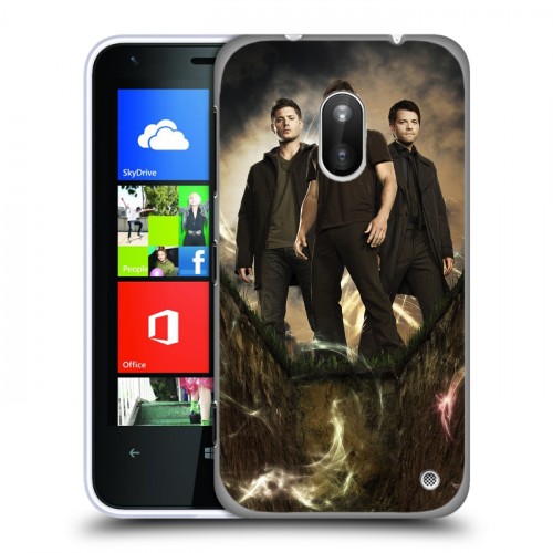 Дизайнерский силиконовый чехол для Nokia Lumia 620 Сверхъестественное