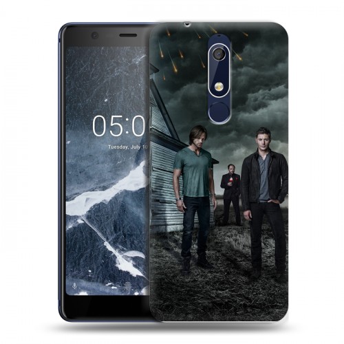 Дизайнерский пластиковый чехол для Nokia 5.1 Сверхъестественное