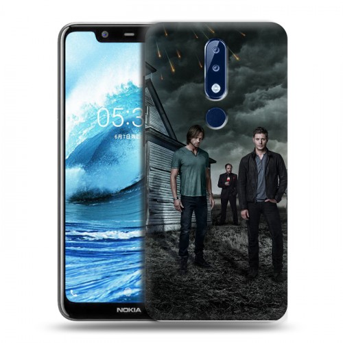 Дизайнерский силиконовый чехол для Nokia 5.1 Plus Сверхъестественное