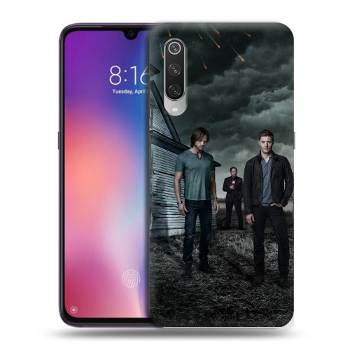 Дизайнерский силиконовый с усиленными углами чехол для Xiaomi Mi9 Сверхъестественное