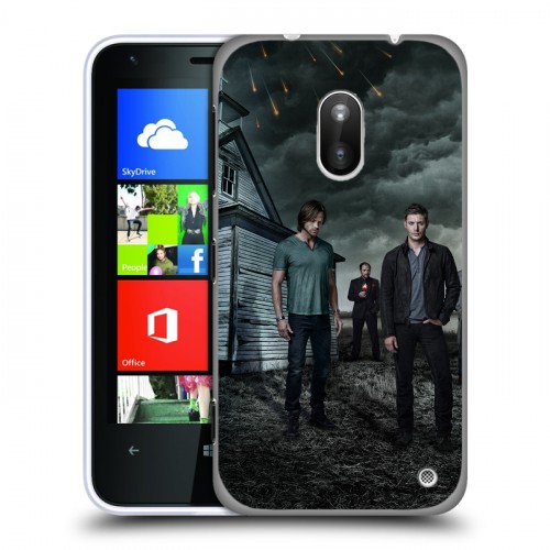 Дизайнерский пластиковый чехол для Nokia Lumia 620 Сверхъестественное