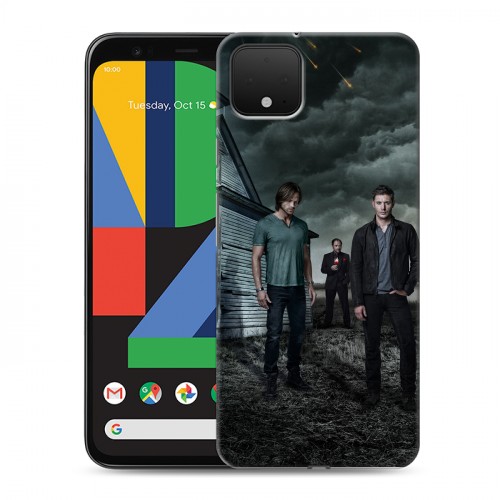 Дизайнерский пластиковый чехол для Google Pixel 4 Сверхъестественное