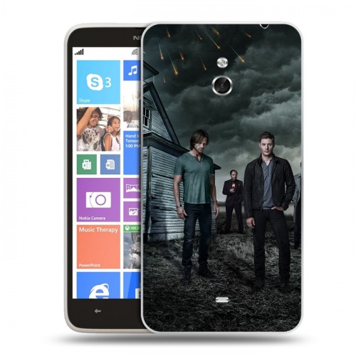 Дизайнерский пластиковый чехол для Nokia Lumia 1320 Сверхъестественное