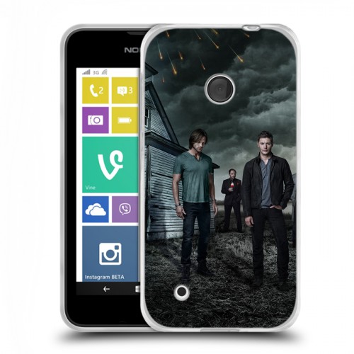 Дизайнерский пластиковый чехол для Nokia Lumia 530 Сверхъестественное
