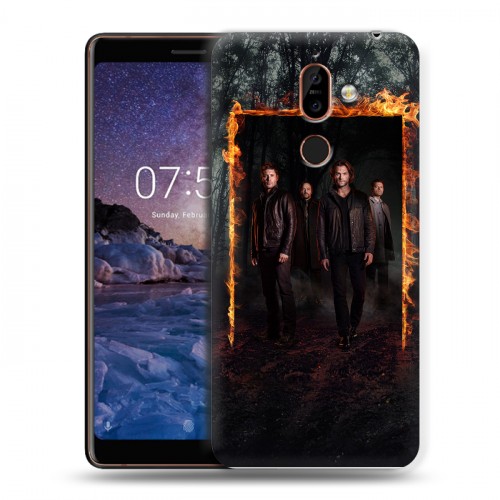 Дизайнерский пластиковый чехол для Nokia 7 Plus Сверхъестественное