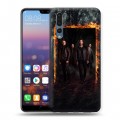 Дизайнерский силиконовый с усиленными углами чехол для Huawei P20 Pro Сверхъестественное