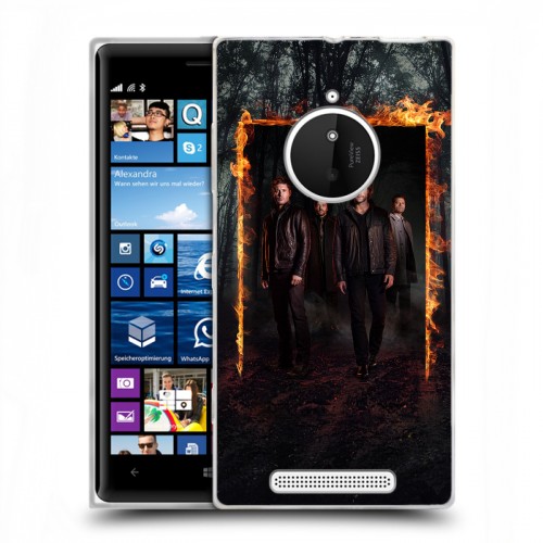 Дизайнерский пластиковый чехол для Nokia Lumia 830 Сверхъестественное