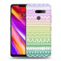 Дизайнерский пластиковый чехол для LG G8 ThinQ Тренд Микс