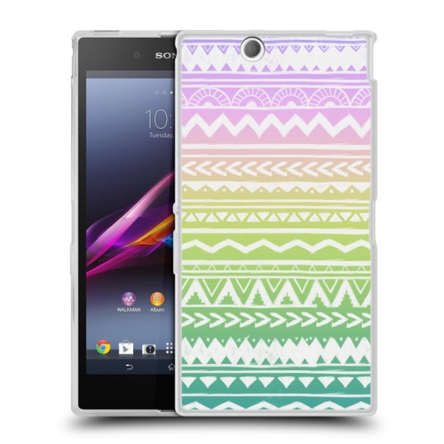 Дизайнерский пластиковый чехол для Sony Xperia Z Ultra  Тренд Микс