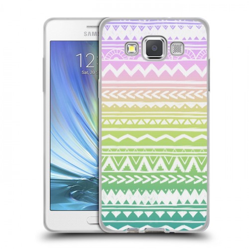 Дизайнерский пластиковый чехол для Samsung Galaxy A5 Тренд Микс