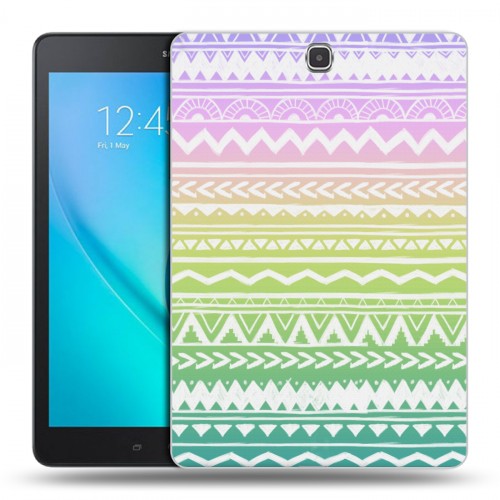 Дизайнерский силиконовый чехол для Samsung Galaxy Tab A 9.7 Тренд Микс
