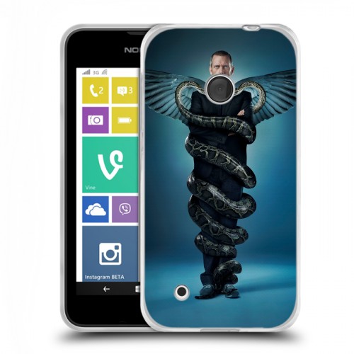 Дизайнерский пластиковый чехол для Nokia Lumia 530 Доктор Хаус