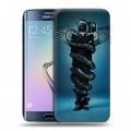 Дизайнерский силиконовый чехол для Samsung Galaxy S6 Edge Доктор Хаус