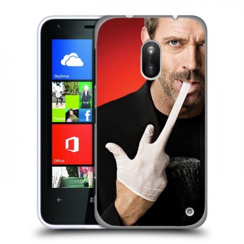 Дизайнерский пластиковый чехол для Nokia Lumia 620 Доктор Хаус