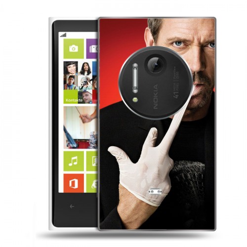 Дизайнерский пластиковый чехол для Nokia Lumia 1020 Доктор Хаус