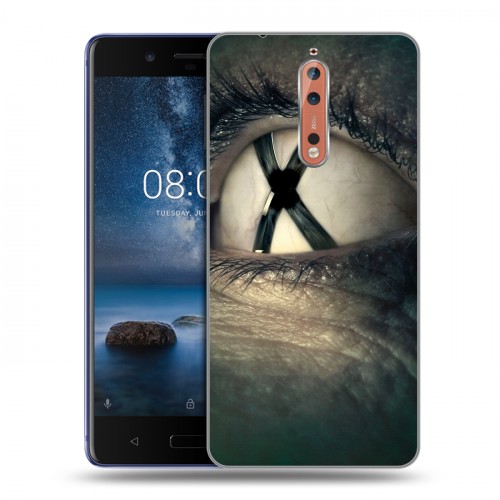 Дизайнерский пластиковый чехол для Nokia 8 Секретные материалы