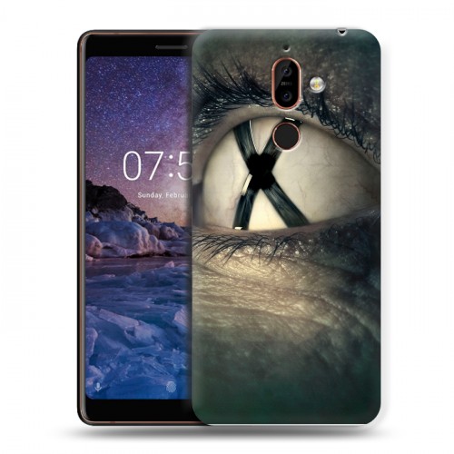 Дизайнерский пластиковый чехол для Nokia 7 Plus Секретные материалы