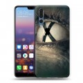 Дизайнерский силиконовый с усиленными углами чехол для Huawei P20 Pro Секретные материалы