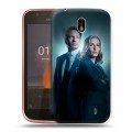 Дизайнерский пластиковый чехол для Nokia 1 Секретные материалы