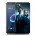 Дизайнерский пластиковый чехол для HTC Desire 12 Секретные материалы