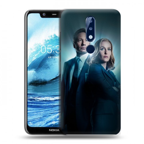 Дизайнерский силиконовый чехол для Nokia 5.1 Plus Секретные материалы