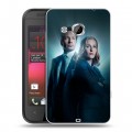 Дизайнерский пластиковый чехол для HTC Desire 200 Секретные материалы