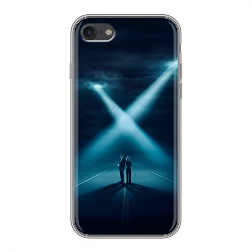 Дизайнерский силиконовый с усиленными углами чехол для Iphone 7 Секретные материалы