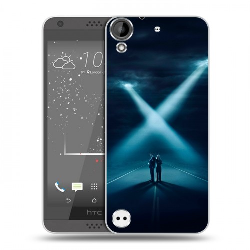Дизайнерский пластиковый чехол для HTC Desire 530 Секретные материалы